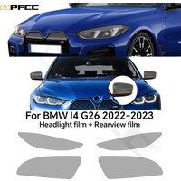 For BMW I4 G26 2022 223 Headlight Rearview Clear Bra PPF Precut Paint Protection Film Anti-Scratch Invisible Clear Car Film