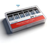 10Box Dental Absorbent Paper Points Sterile Mixed Sizes 02 04 06 Taper 15-40# For Dentist Use Dentistry Materials