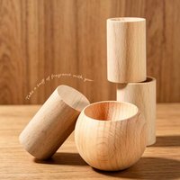 Natural Wood Aromatherapy Diffuser Car Home Fragrance Diffuser Essential Oil Diffuser Wood Air Freshener for Bedroom Office Car