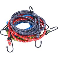 Hot 1 STRETCH ELASTIC BUNGEE CORDS HOOKS BIKES ROPE TIE LUGGAGE CAR STRAP ROOF RACK