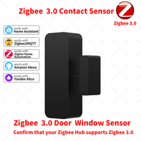Door Window Sensor Zigbee 3.0 Sensor Contact Sensor Zigbee Hub Required Work With HomeAssistant Yandex Alexa Zigbee2MQTT ZHA