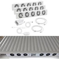 5.0 Radiator Fan For Smart Radiator Booster Extension Set Ventilator Fan Home Fireplace Fan Home Warm Heat Distribution