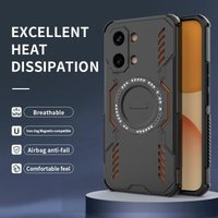 For POCO X8 Pro Redmi Turbo5 Max Heat Dissipation Case Magnetic Anti-drop Anti-explosion Hard Acrylic Cover For POCO X8 Pro Max
