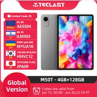Teclast M50T Tablet 10.1“ HD Screen AllWinner A537 4GB RAM+28GB Virtual 128GB ROM 7000mAh Battery WiFi Android 16 Global Version