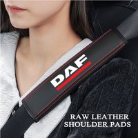 2PCS High Quality Car Seat Belt Protection Shoulder Pad Cover For DAF Truck XF 105 106 CF85 360 460 MX11 EURO 6 car Accessories