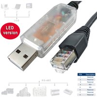 IFD6500 IFD6530 USB to RJ45 RS485 Data Upload Cable for Taiwan Delta IABU Drive Controller Config Program Cable