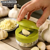New Garlic Press Crusher Manual Garlic Mincer Chopping Garlic Tool Fruit Vegetable Tools Kitchen Accessories Gadget kitchenware