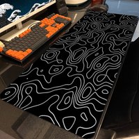 Grand tapis de souris de jeu XXL Strata liquide tapis de bureau tapis de souris de jeu en caoutchouc antidérapant tapis de clavier d'ordinateur grand tapis de souris Gamer