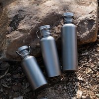 Outdoor Titanium Water Bottle 500ml/600ml/750ml Riding Cycling Water Bottles