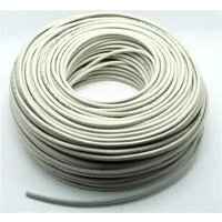 Cat6a Ethernet Lan Cable 26AWG 30M 50M 100M 10M Gray S/FTP Installation Double Shield Solid Copper LSZH Networking Wire