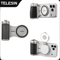 TELESIN Master Magnetyczny Uchwyt do Telefonu z Funkcją Aparatu, Pomocnik do Zdjęć, Pilot Zdalnego Sterowania, Uchwyt do iPhone, HUAWEI, SAMSUNG