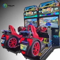 Coin Operated Games Arcade Game Machine Cruisn Blast 4K HD LCD Car Racing Simulator with 4D Motion Seat Driving Game Customized