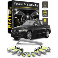 BMTxms For Audi A4 S4 RS4 B5 B6 B8 Avant Sedan 2009 2010 2011 2012 2013 2014 2015 Car LED Interior Light Bulb Kit Vehicle Lamp