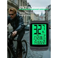 AliExpress Bikevee Ultra-Long Standby Replaceable Battery Wireless Bike Computer Speedometer Odometer Stopwatch With Auto Backlight Stand