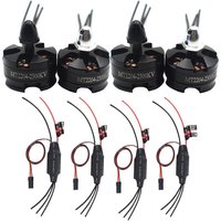 MT2204 2204 2300KV CW / CCW Brushless Motor +MR.RC 12A ESC Quadcopter 250 QAV250 for Mini 210 250 280MM Four axis aircraft FPV