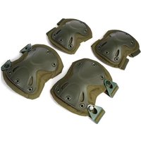 Domestic Replica Of Russian Military EMR Camouflage Small Green Man Tactical Knee And Elbow pads, Not Public 6B51 Version