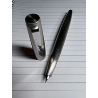 Modern DUKANG 2000 creative All-metal Piston Fountain Pen Writing Smoothly 0.5mm Office Business Writing Ink Smooth Pen