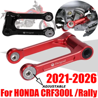 For Honda CRF300L CRF300 Rally CRF 300 L CRF 300L 2021 - 2026 Motorcycle Rear Shock Suspension Rising Lowering Link Kit Linkage