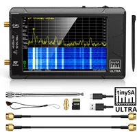 2023 New Handheld 2.8" Display Tiny Spectrum Analyzer TinySA ULTRA 4" Display 100kHz to 5.3GHz with 32GB Card Version V0.4.5.1