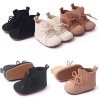 Bottines décontractées pour bébé, chaussures de marche antidérapantes pour l'extérieur, l'hiver et l'automne