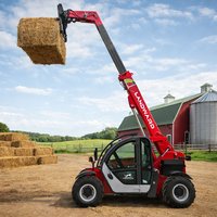 Mini Telehandler Loader Diesel Powered 4 Wheel Compact Telehandler EPA Euro 5 Agriculture Telescopic Boom Forklifts Customized