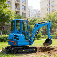 VOTE Free Shipping Mini Excavator 3.5 Ton 2 Tons 1 Ton EPA Kubota Engine Digger Small Excavators Prices Crawler Mini Excavator