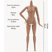 BJD Handmade Toy Material Multi Joint 1/6 Point Doll Key Movable Model Material Girl Toy