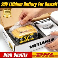 100% compatible for dewalt battery 18v 5ah,for DCG409,DCF620,DCF512,DCF850 for dewalt 20v draadloze stofzuiger 18v krachtig
