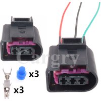 1 Set 3P 4D0971993 Automotive Engine Fuel Track Pressure Sensor Wire Socket AC Assembly Car Sealed Electrical Connector