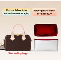 Bag organizer insert For Speedy 20 lightweight anti-yellowing storage bag galaxy paper modification bag accessories