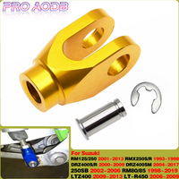 For Suzuki RM80 RM85 RM125 250 RMX 250S 250R DRZ 400S 400R 400SM LTZ400 LT-R450 250SB Rear brake pump parts straight brake head