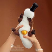 Realistic Platypus High Fidelity Cute Plushie Doll Duckbill Plush Toys Lifelike Animals Simulation Stuffed Doll Kawai Toy Gifts