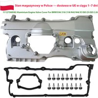 Aluminium-Ventildeckel mit Dichtung für BMW E46 E87 316i 318i 318Ci 316Ti X3 Z4 2001-2009 1.8 2.0L 11127568582 11127509523 11127526671
