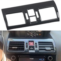 for Subaru WRX STI 2016-2021 Car Accessories Center Console AC Air Vent Cover Trim ABS Carbon Black 1pc (Not Fit 2015 Model)