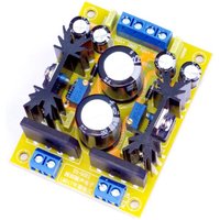 LM317 Dual Output AC/DC Power Supply Board Positive Negative Adjustable Voltage Regulated 3V 5V 12V 15V 24V Lab Testing Audio