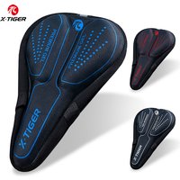 AliExpress NONE X-TIGER Road Bike Seat Cover Thickened Gels Mountain Bicycle Saddle Cushion Comfortable Cycling Seat Mat For Bicycle Accessories