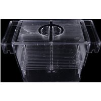 Fish Breeding Isolation Aquarium Hatchery Breeder Young Fish Incubator Box 2-Layer Breeding Tank