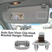 Auto Sun Visor Clip Hook Bracket Hanger Replacement for Audi A1 A3 A4 A5 Q3 Q5(8E0 857 562)A7 B6 B7 B8 S4 S5