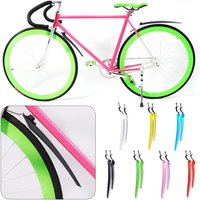 Plastic Mountain Bike Mudguard Multicolour Easy Quick Disassembly Front Rear Fenders Road Racing Mudguard Bicycle Parts