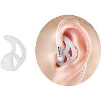 ✰✪1Set Silicone Fin Ear Mold for Two Way Radio Earpiece Replacement Earmold Earbud