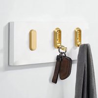 1PCS Zinc Alloy Folding Wall Hook Multifunctional Heavy Duty Rustproof Hidden Robe Hook Wall Hanging Clothes Hooks Bathroom