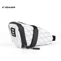ESLNF Reflective Design Bicycle Seat Waterproof Dustproof Bike Saddle Rear Tail Bag