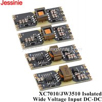 5pcs/1pc Isolated DC-DC Power Module Wide Voltage 3-42V Input JW3510 5V 12V Output XC7010 15-70V Stabilizer Board Reserved LDO