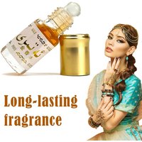Alcohol-Free Roll-on Gold Perfume - Long-Lasting, Rich Coconut Milk Woody Scent - Saudi Arabia Roll-on Perfume Oil