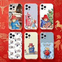 P-PaddinGton B-Bear CARTOON Phone Case For iPhone 17,16,15,14,13,12,11 Pro,Max,Plus,X,XS,XR,SE4,E Mini Clear Cover