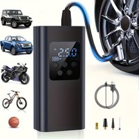 AliExpress NONE Portable Digital Display Tire Inflator Wireless Smart Fast Inflation with LED Lamp Suitable for Car Motorcycle Bike
