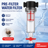 Pre-filter 200-mesh filtration Precision dehydration sediment filter Dehydration filter for water tank and reservoir cultivation