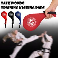 Durable Taekwondo Foot Target Training Equipment Taekwondo Kick Pad for Boxing Sanda Karate Shock Absorption Training Paddle