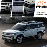 TPU For Hyundai Santa FE 2024 2025 Paint Protection Film Clear Bra Pre-cut PPF Car Body Anti-Scratch Resistant Self-adhesive Kit