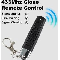 433MHz Remote Control RF Clone Copy Remote Control Key Garage Gate Door Opener Remote Key Duplicator 4CH Car Key For Home Safety